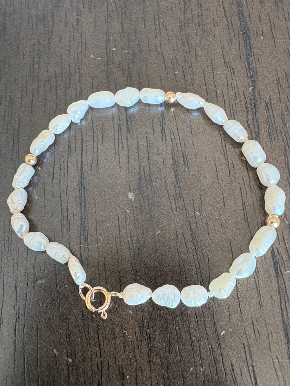 14K Freshwater Pearl Bracelet